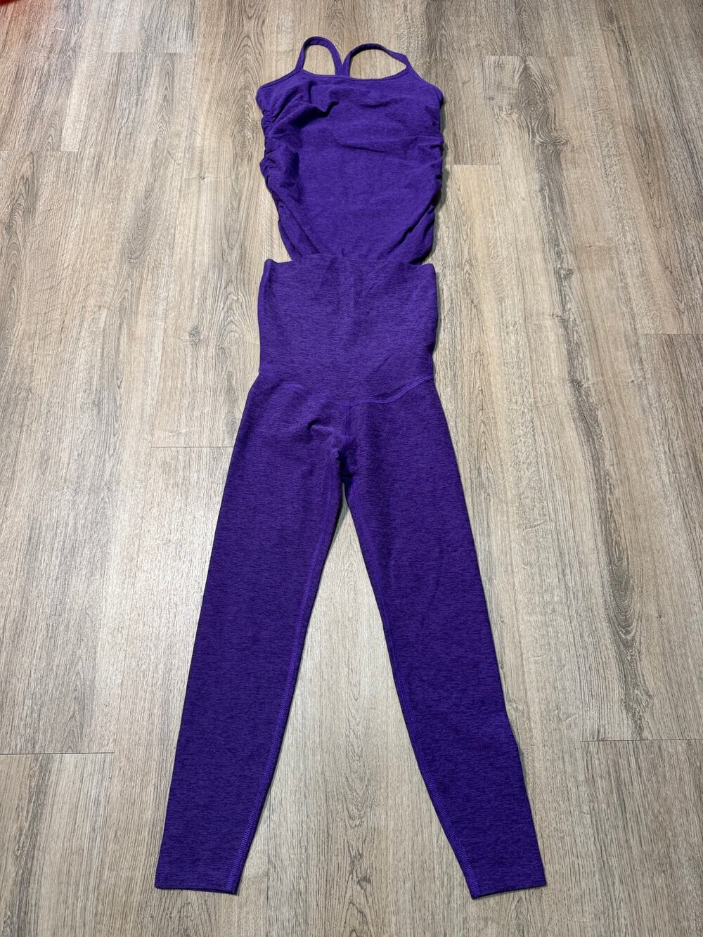 Beyond Yoga Beyond the Bump Women's Purple Activewear Set